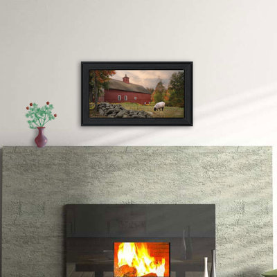 The Lone Gazer Framed Wall Art for Living Room, Home Wall Décor for Bedroom by Robin-Lee Vieira