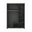 Nielsine 3 Door Wardrobe