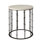 Astor Side Table With Stone Top