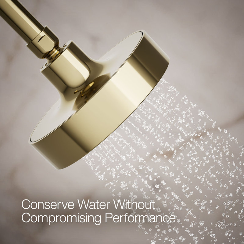 Purist 2.5 GPM Fixed Shower Head, Dune