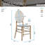 Ensemble de 2 chaises empilables en acrylique-604097574