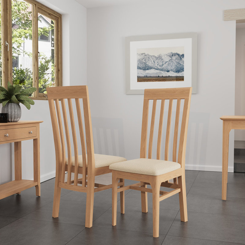 Bisbrooke  Slat Back Chair Fabric