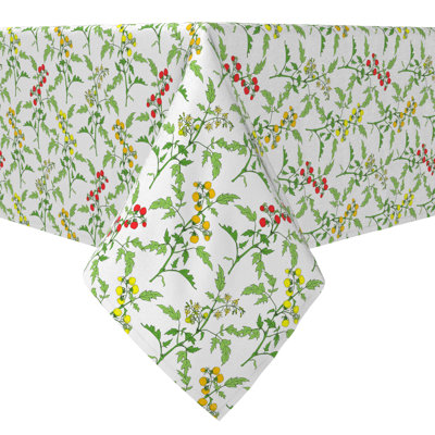 Rectangular Cotton Twill Tablecloth