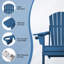 Chaise Adirondack pliante Carbondale-67688149