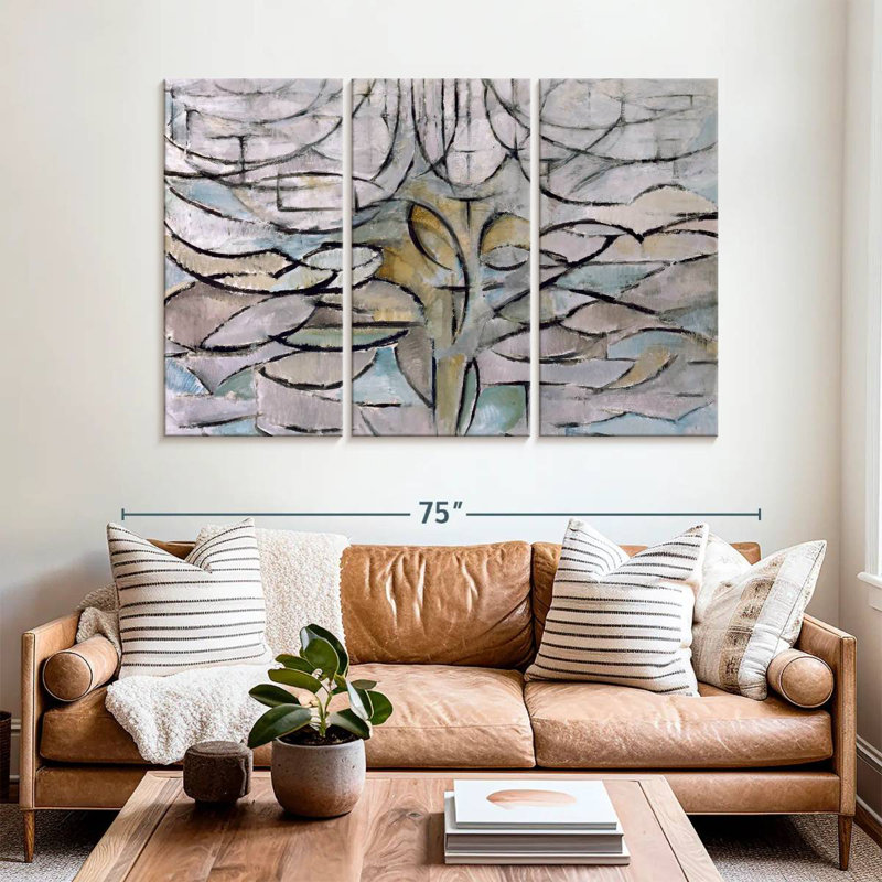 Avery The Flowering Apple Tree, 42" H x 65" W