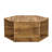 Hexagonal MDF Coffee Table, Characteristic Pattern Stickers, Multi-Hole Design To Give More Storage Space, Simple And Convenient Design Makes It Suitable For All Kinds Of Style Scenes.