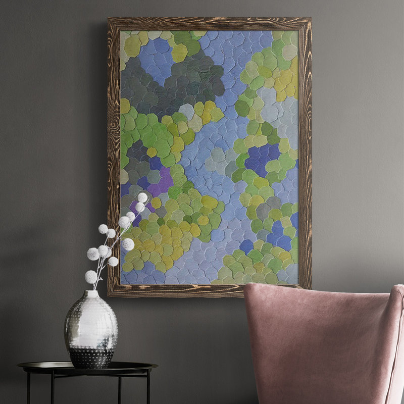 Jarke Estes Park, reproduction d'art sur toile, Cadre noyer, H 43,5 po x l 31,5 po x P 1 po