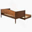 Lit de jour simple avec couchette Fallbrook