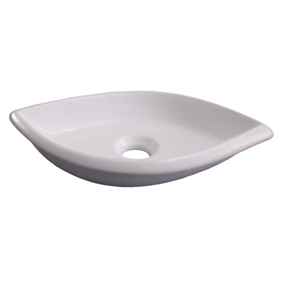 Barclay Kai 9.5 " Vitreous China Specialty Bathroom Sink