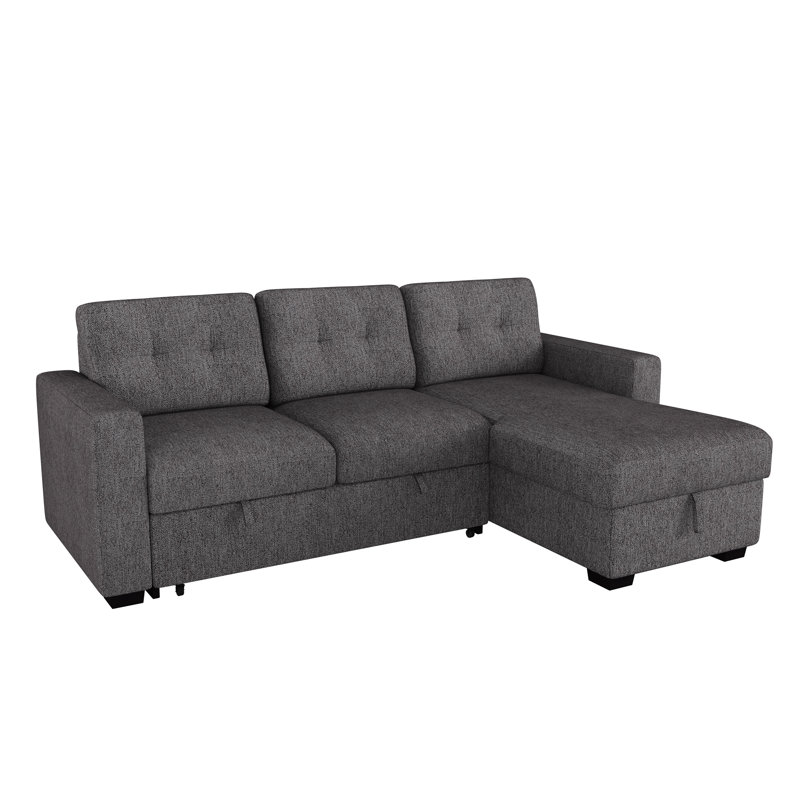 Weymon Upholstered L-Shaped Sectional Reversible