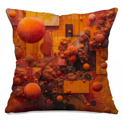 Coussins décoratifs orange
