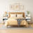 15 Inches Wide Nightstand - 1 Drawer, Lower Shelf - Set Of 2-665895118