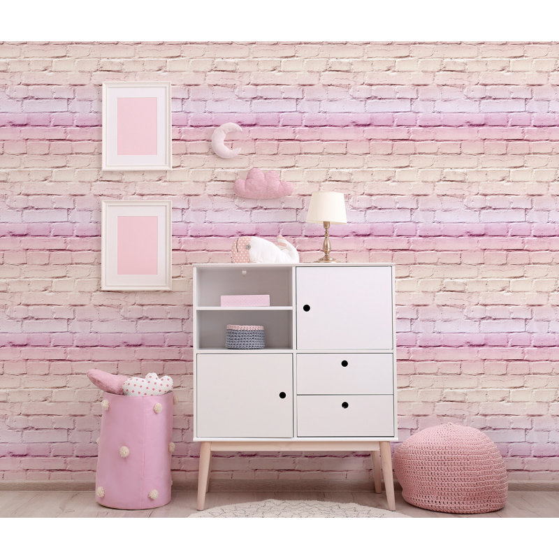 Papier peint Winifred, Rose