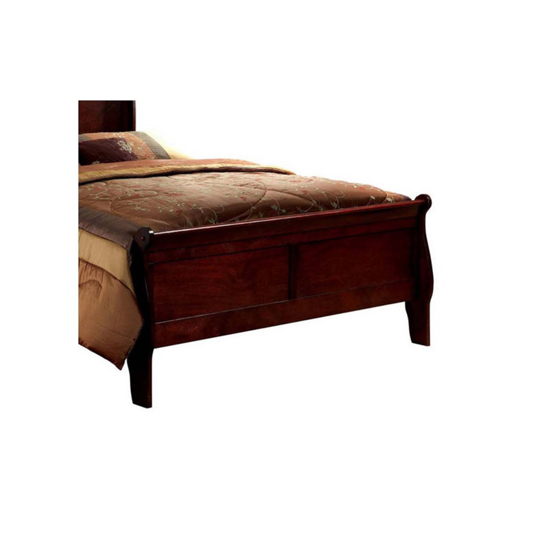 Grand lit en cerisier Louis Phillipe, Cherry, Grand lit