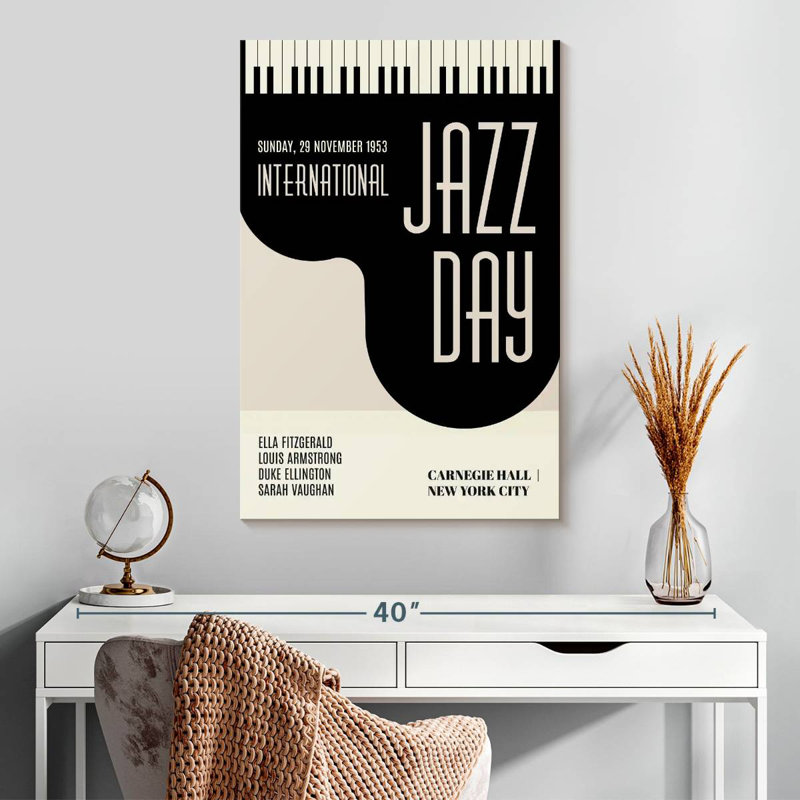 Abarca Jazzy Days, 30" H x 20" W
