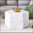 MDF coffee table with complex texture patterns