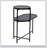 Round Coffee Table With Storage Tray, 2-Tier Design, Wooden Small Side Table For Living Room, Black Finish-1502654222