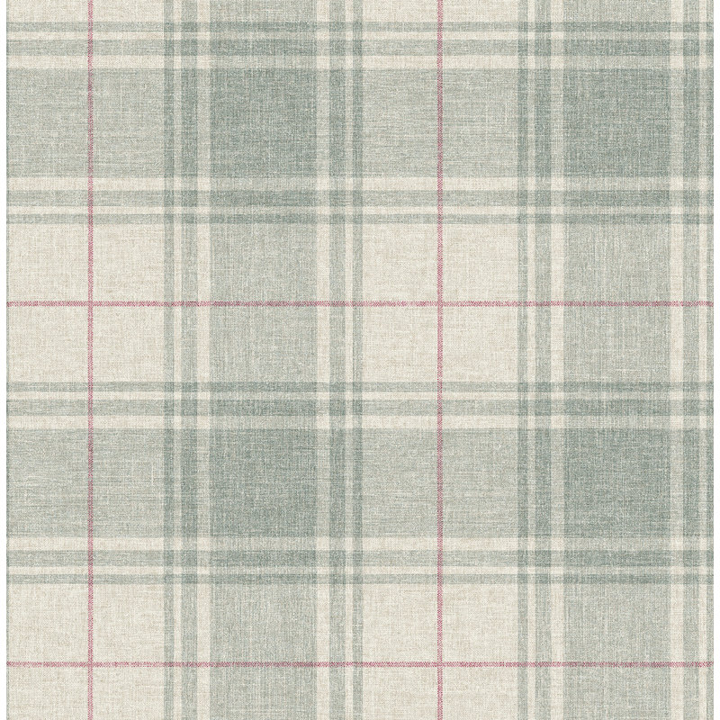 Rouleau de papier peint Raoul, Kaki, L 33 po x l 20,5 po