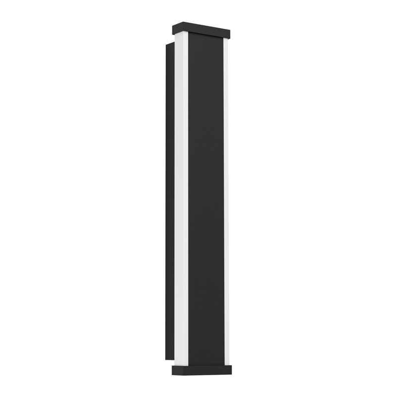 Matte Black 7cm H Outdoor Sconce
