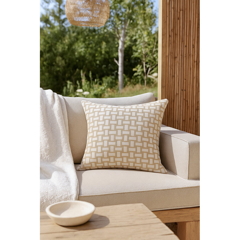 Outdoor Living Pillow Cover, Square 20", Polyester