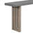 U_STYLE Uniquely Designed Oak Veneer Console Table With Distinctive Side Shapes, Ideal For Entryway, Hallway, Living Room, Foyer, Corridor Decor-1534303109