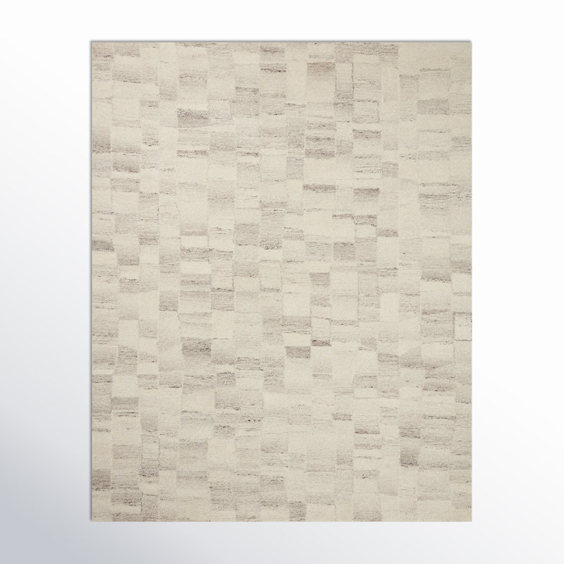 Amber Lewis x Loloi Rocky Ivory / Silver Area Rug, Rectangle 2'3" x 3'9"