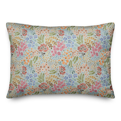  Coussin floral lombaire