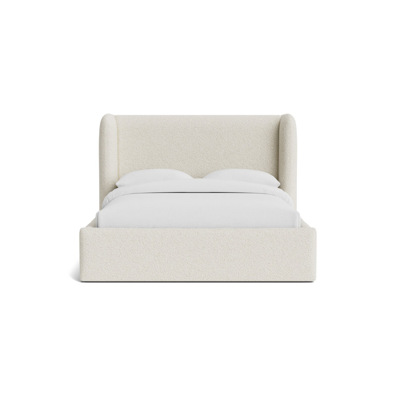 Niles 48 Floating Rail Bed, Queen, Berber - Cream