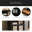 Armoire de style nordique, armoire à café, buffet avec rangement, avec tablette réglable-2076104312
