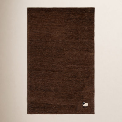 Racheal Handmade Brown Rug
