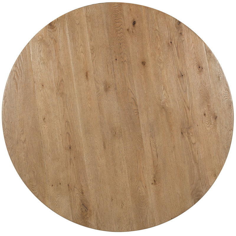Driftwood Round Dining Table Top, 30”H x 72”L x 72”W, Buckboard