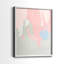 «Blush Abstract I», reproduction encadrée de qualité supérieure - prête à être accrochée - aucun clou requis - aucun clou requis-1278660886-1278660901