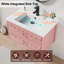 Ensemble de meuble-lavabo mural 30 po avec lavabo, robinet et drain Sharee, peint à la main-108606833