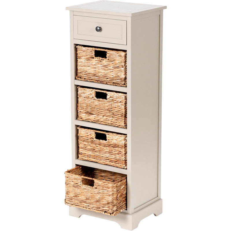 Abhiraam Wicker 41 cm W Chest of Drawers