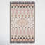 Anine Southwestern Handmade Looped Wool Pink/Beige Area Rug-31335573