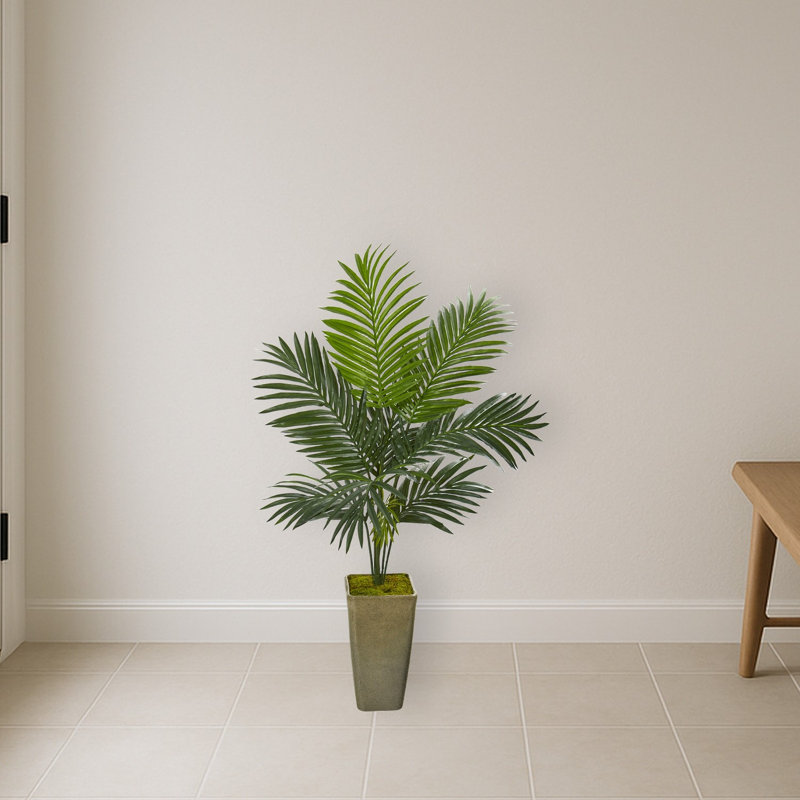 Kentia Artificial Palm Tree in Green Planter