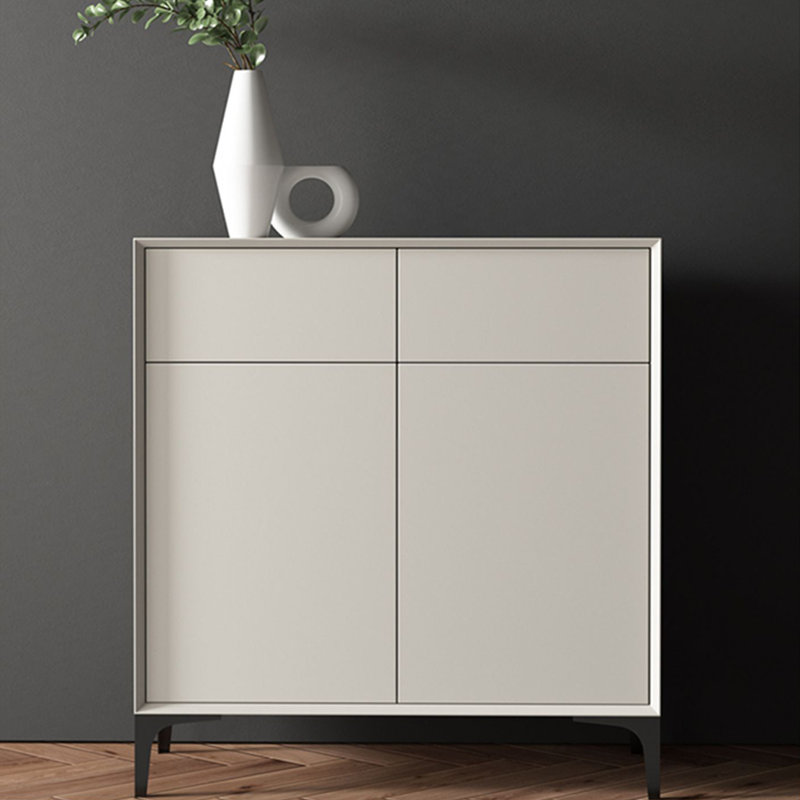 16 Pair Shoe Storage Cabinet, Beige