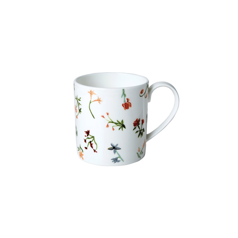 Language Of Flowers Bone China Coffee Mug