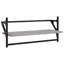 Arjune 5 Piece Bracket Shelf with Towel Bar