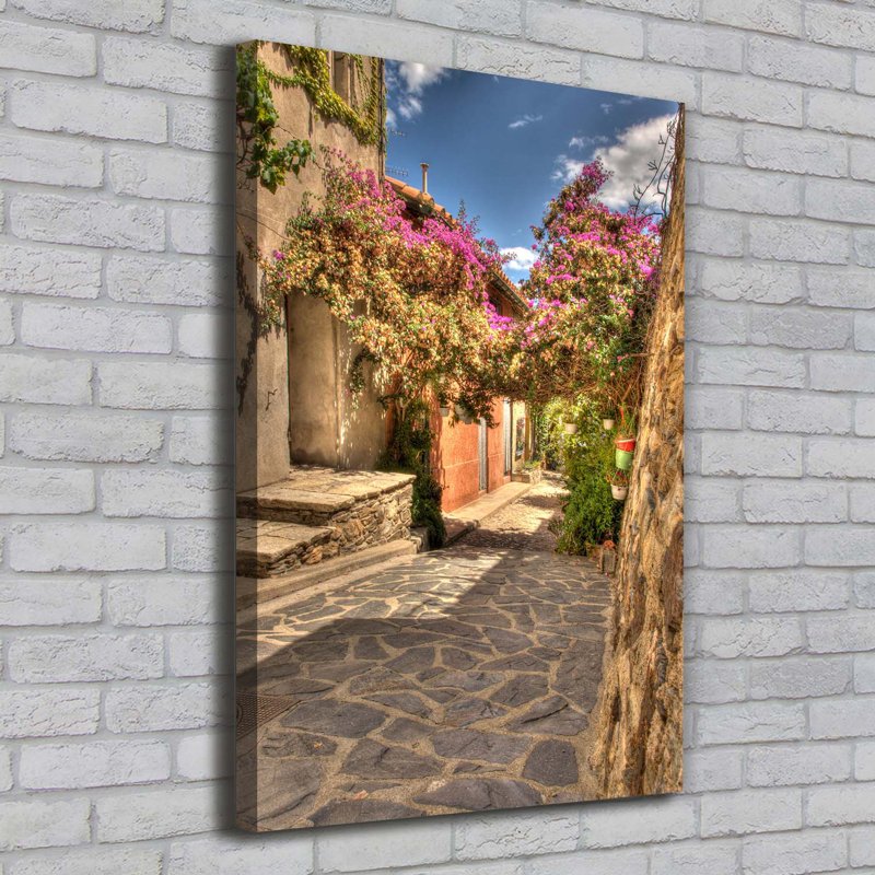 French Streets - Wrapped Canvas Print