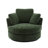 Achorn 42" W Recessed Arm Slipcovered Swivel Barrel Chair-1626819413