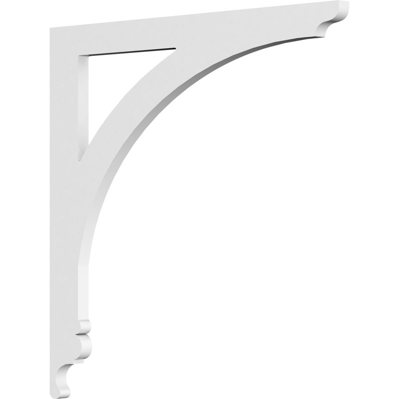 Support de qualité architecturale Hurley, 5/8 po x 16 po x 16 po, Héritage, PVC