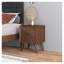 Table de chevet 2 tiroirs Alexandra Mid-Century