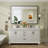Aevar Tempered Glass and Aluminum Alloy Framed French Cleat Mounted Wall Mirror with 5-Year Warranty-397524569-384154428