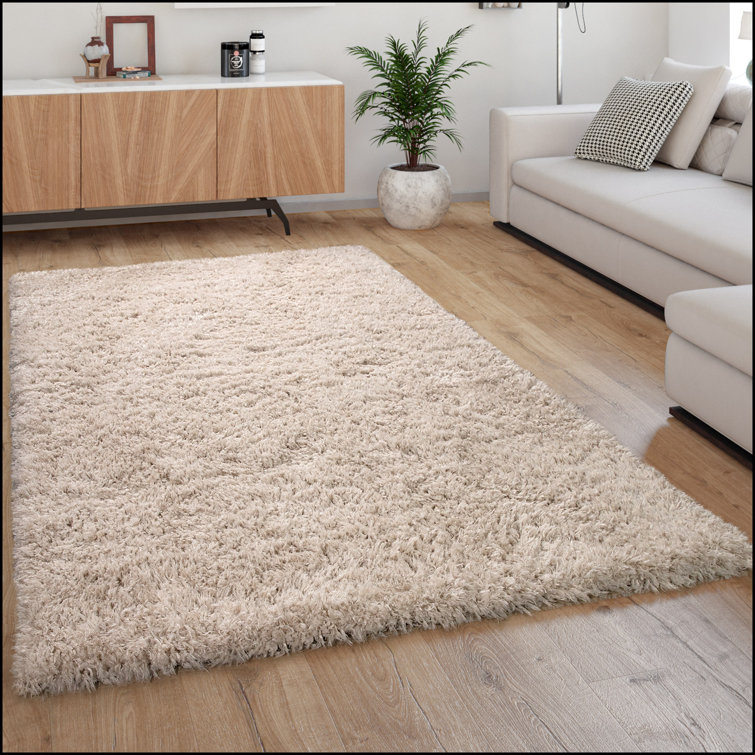 Bowie Solid Colour Shag Area Rug