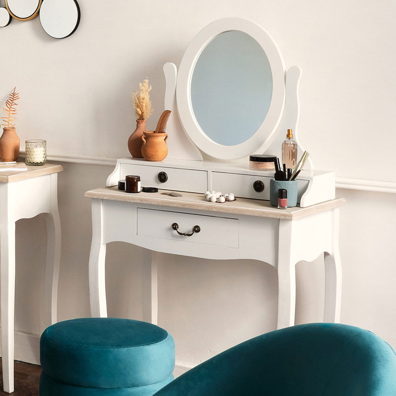 Berglund Dressing Table with Mirror