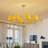 8-brown rattan woven adjustable iron pendant light