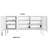 Middle Ancient Style Sideboard 47.24'' Sideboard