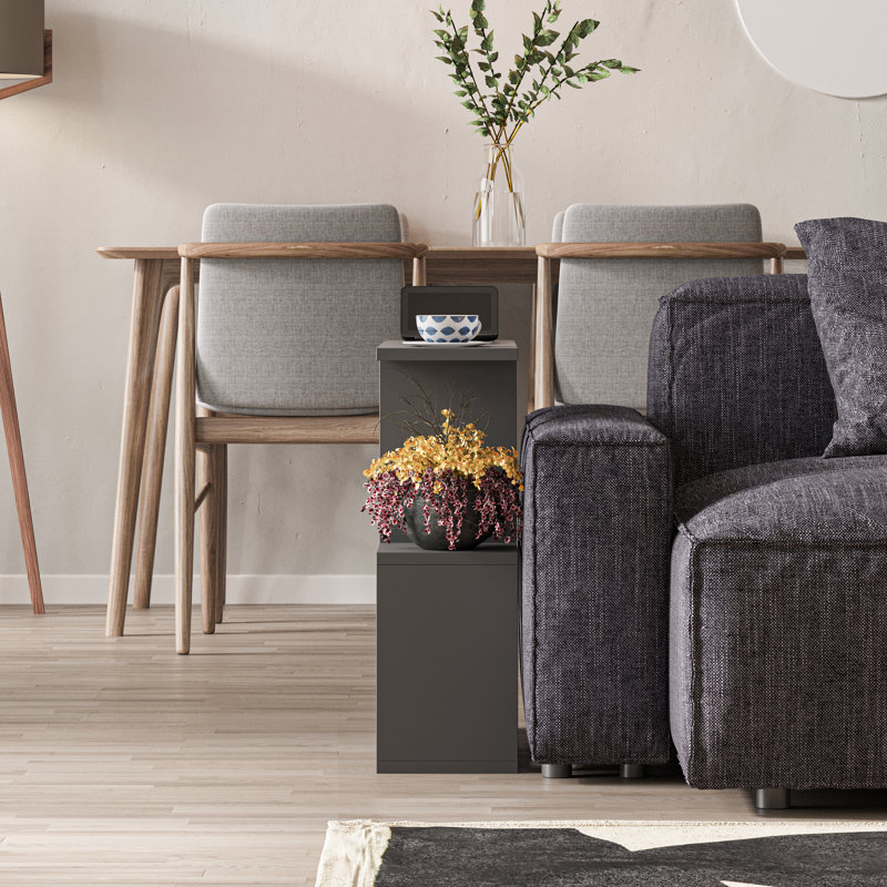 End Table, Anthrachite