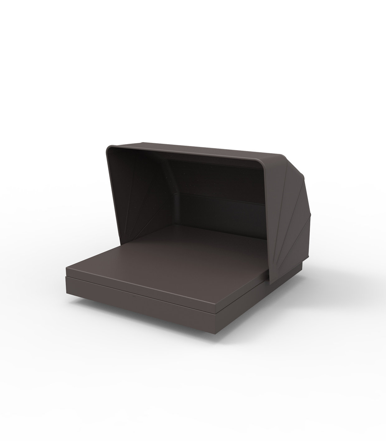 Vondom Vela - Basic Daybed with Folding Canopy - 83